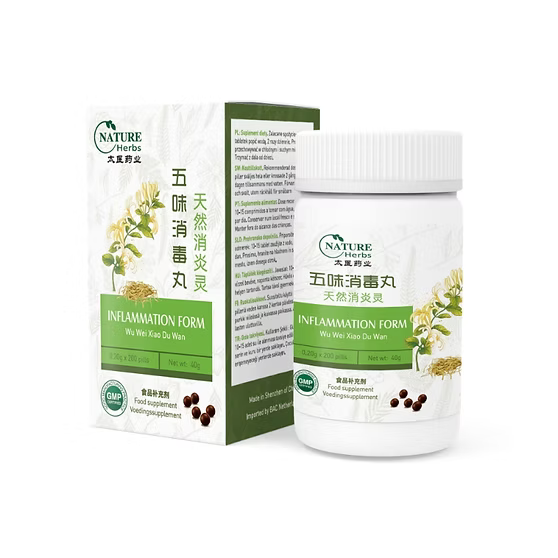Wu Wei Xiao Du Wan | Inflammation Form