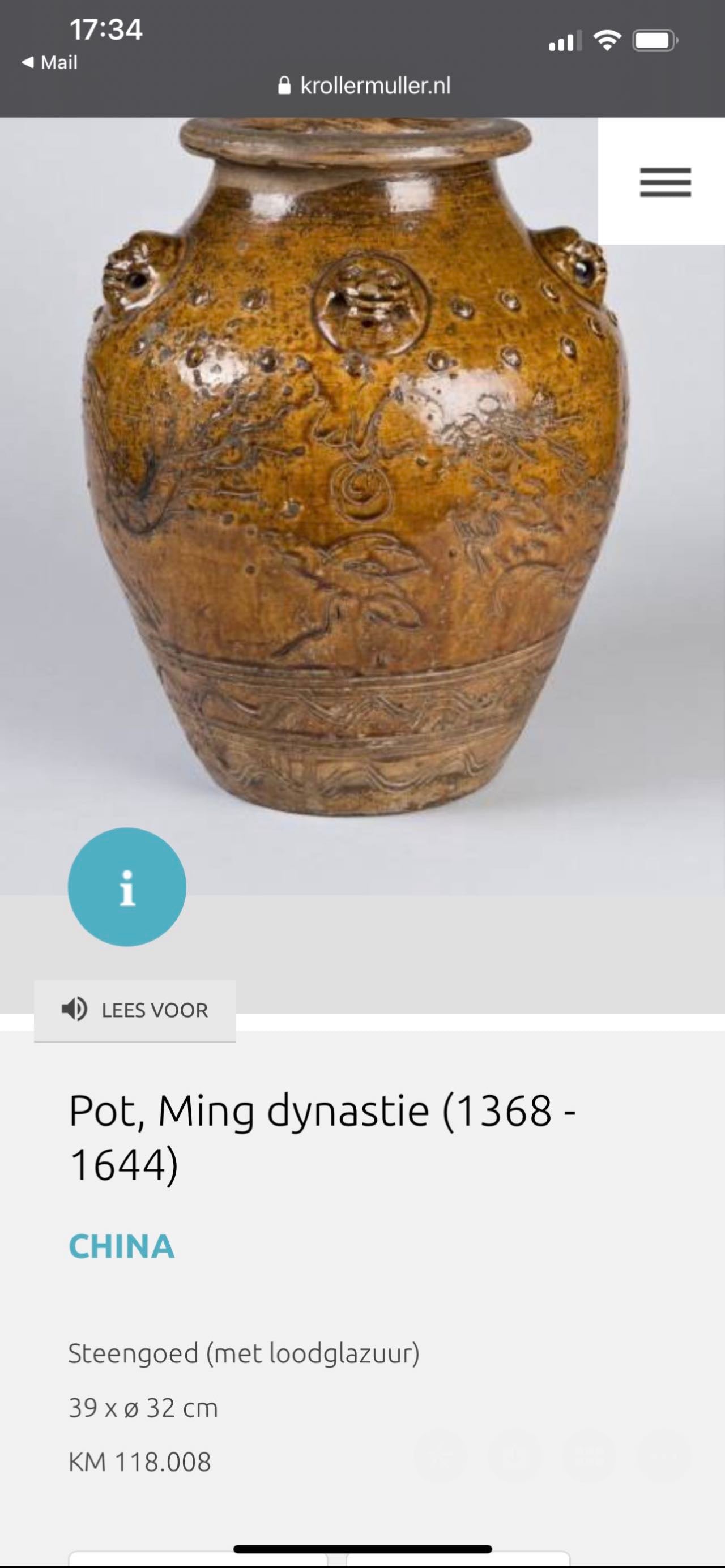 Ming dinastija Zmaj lonec | Cena na zahtevo