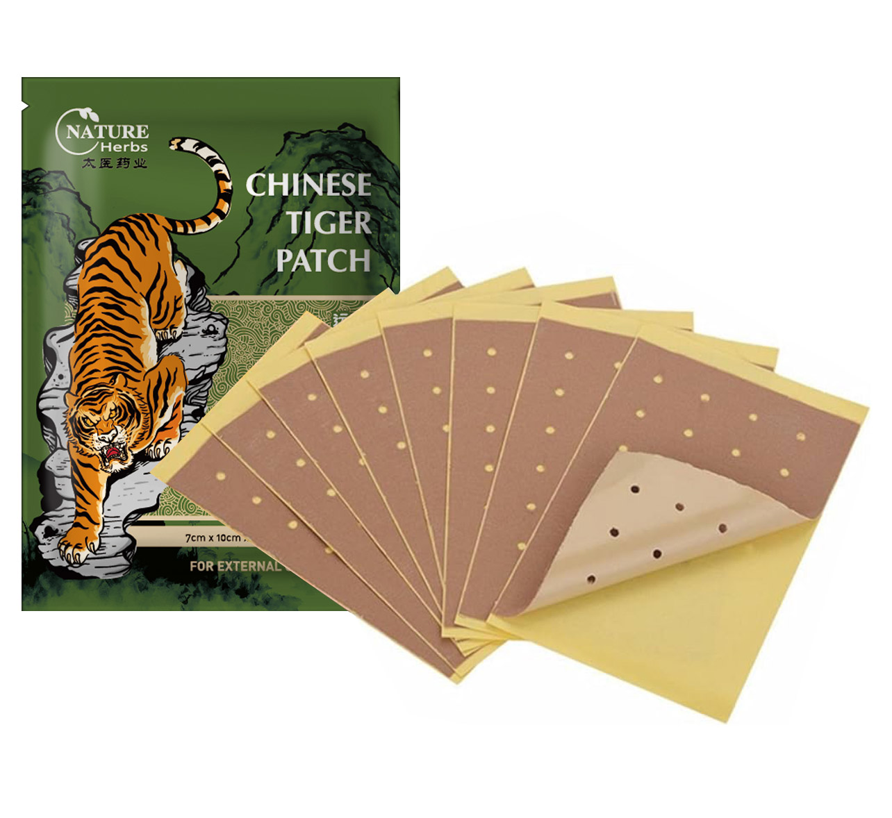parche de tigre chino